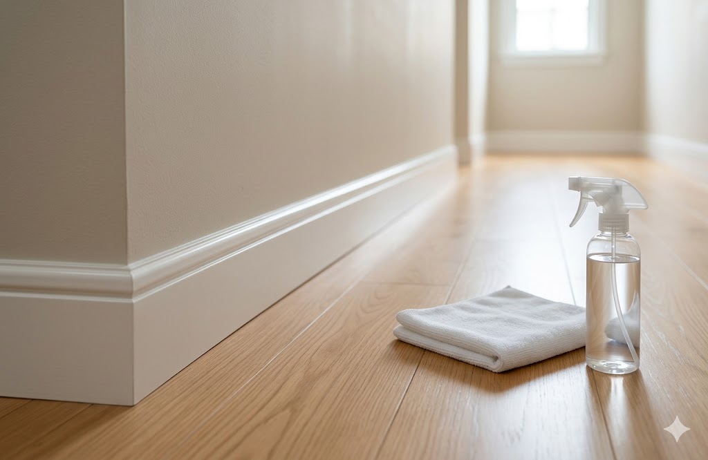 巾木掃除を5分で完了！ほこりを溜めないプロの裏技と「柔軟剤」予防策
