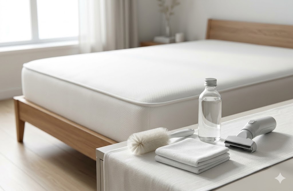 マットレスのおねしょはどう落とす？洗えない時の尿シミ・臭い対策と消臭のコツ 