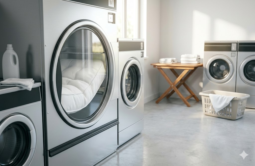 マットレスをコインランドリーで洗う際の失敗回避術！生乾きや臭いを防ぐ注意点 