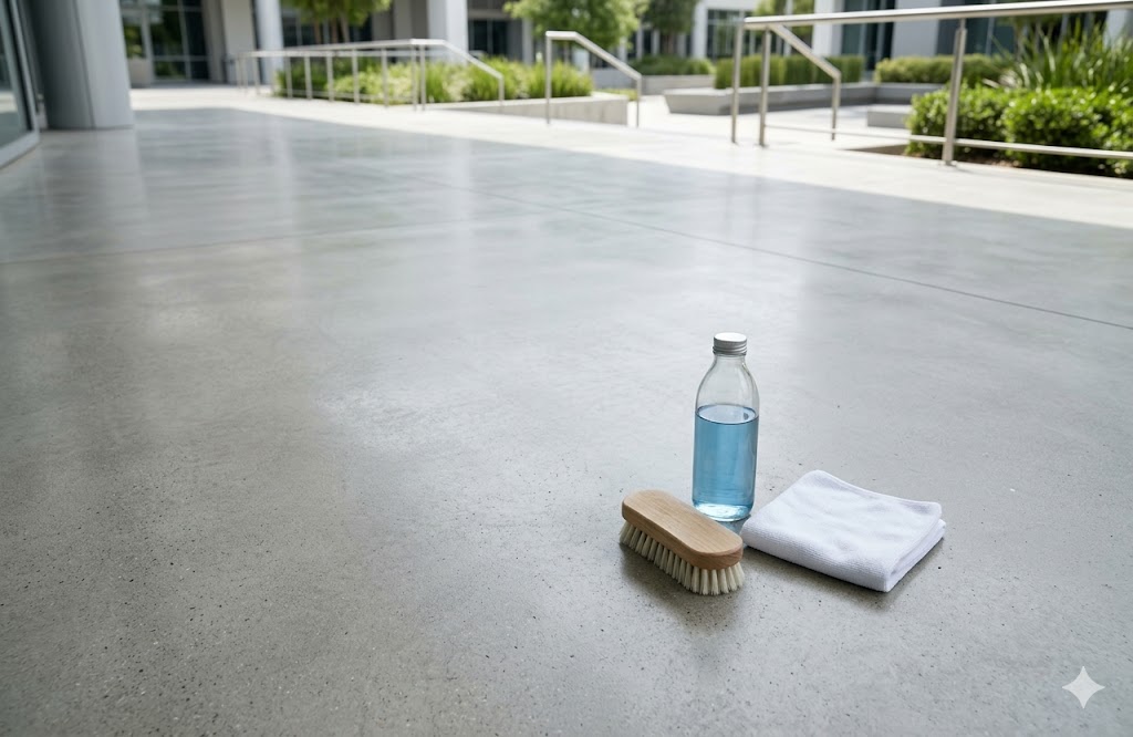 放置NG！コンクリートの油汚れ落とし方と身近な洗剤で綺麗にする手順