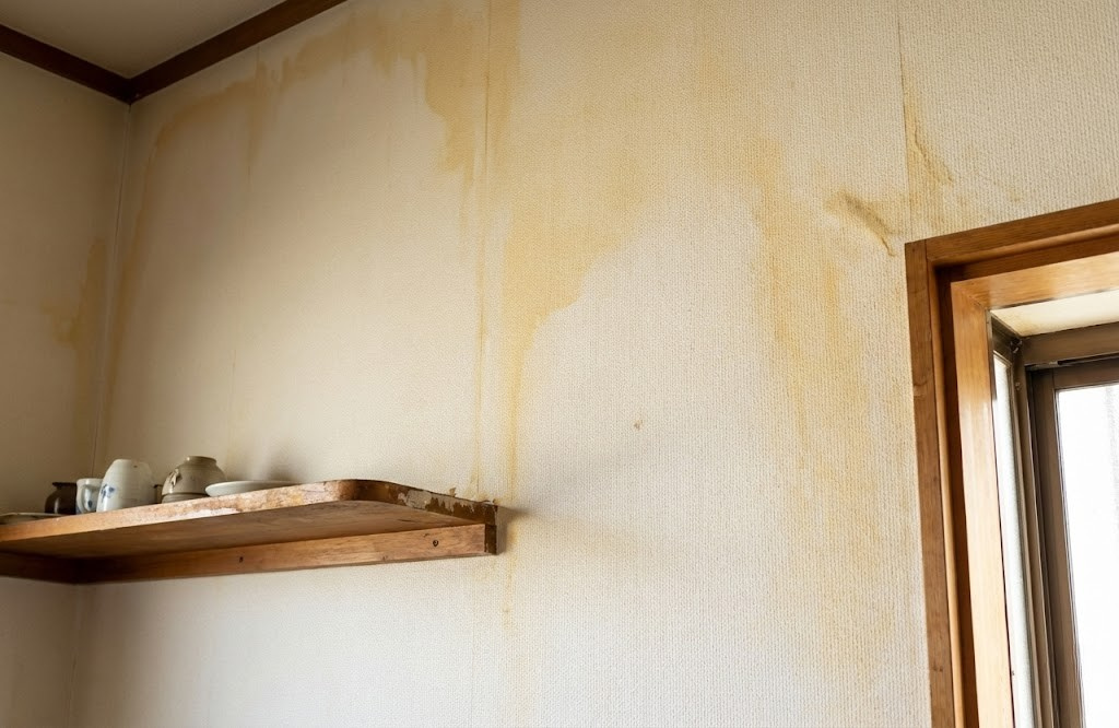 壁紙の黄ばみは落とせる？プロが教える4つの原因と正しい掃除手順、失敗しないための判断基準