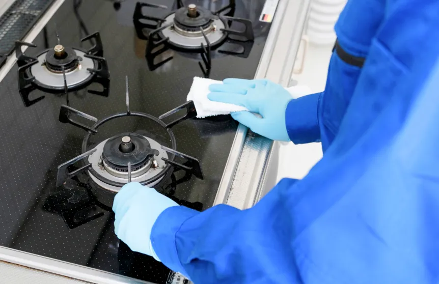 キッチンの清掃