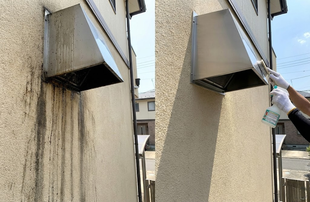 換気扇の外壁汚れの原因と安全な落とし方｜再発を防ぐために必要な対策