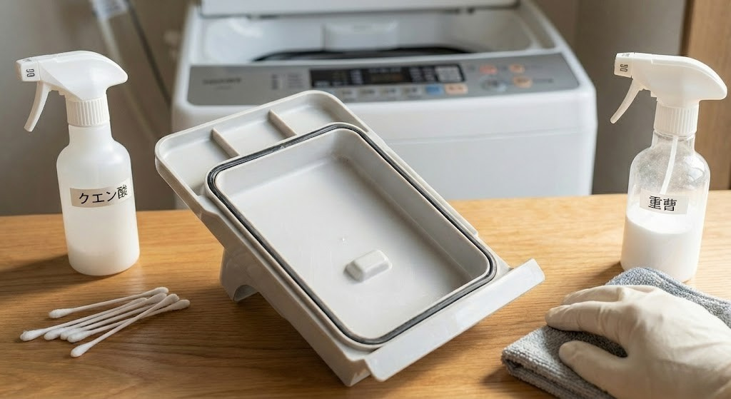 洗濯機の洗剤自動投入に発生するカビの原因と放置リスク｜自分でできる掃除手順を徹底解説