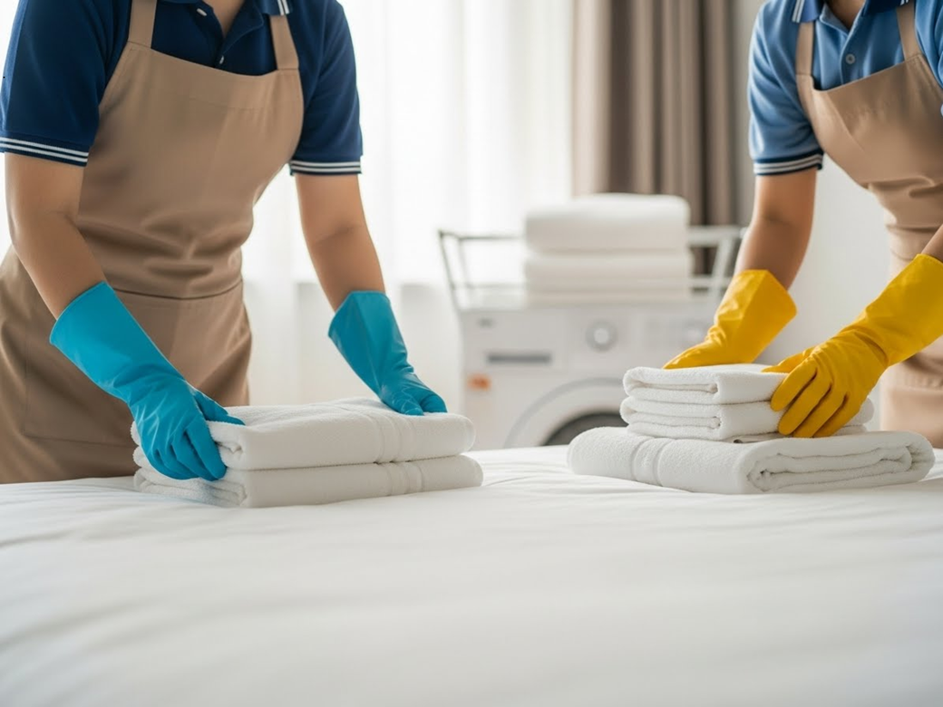 【オーナー向け】民泊清掃は何分で終わる？洗濯方式でここまで変わる理由